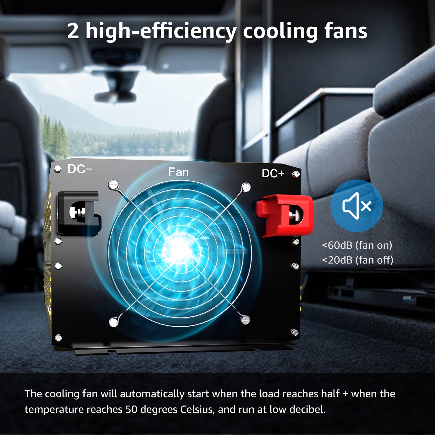 4000 watt 48V Pure Sine Wave Power Inverter with Remote