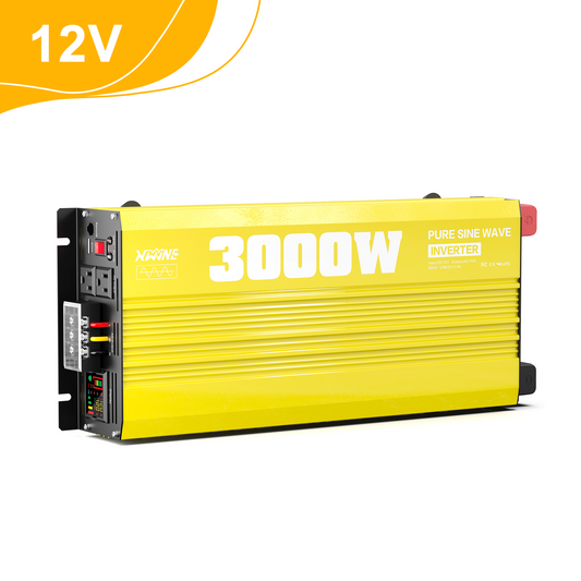 3000 watt 12V Pure Sine Wave Power Inverter with Remote