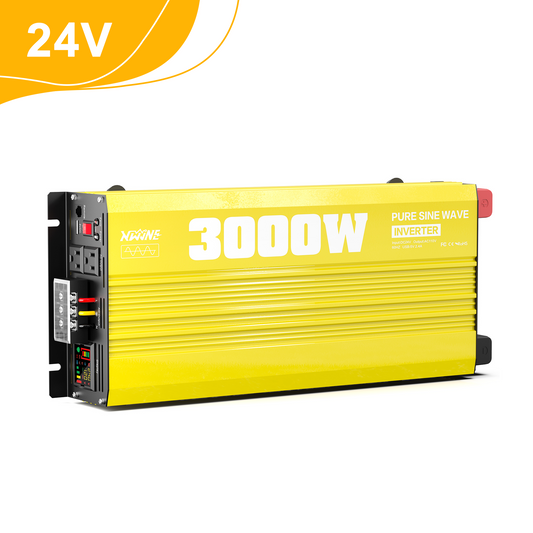 3000 watt 24V Pure Sine Wave Power Inverter with Remote