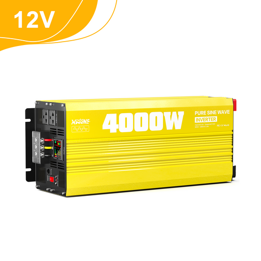 4000 watt 12V Pure Sine Wave Power Inverter with Remote