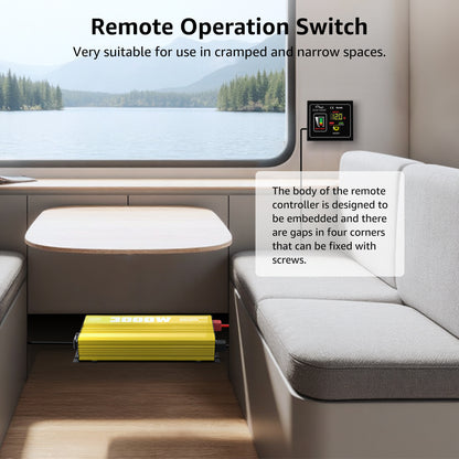 3000 watt 12V Pure Sine Wave Power Inverter with Remote