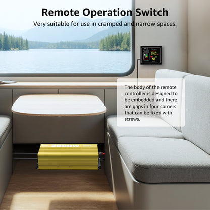 2000 watt 24V Pure Sine Wave Power Inverter with Remote